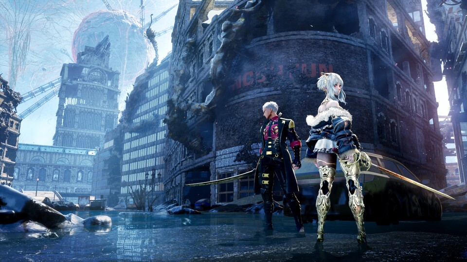 Mithilfe der übernatürlichen Kräfte eines Mädchens versucht ihr in Code Vein 2, den schon fast vollzogenen Weltuntergang noch rückgängig zu machen.