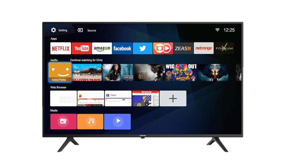 Der Coocaa S3M ist der günstigste 4K-Fernseher, den ihr bei MediaMarkt gerade im Angebot bekommt.