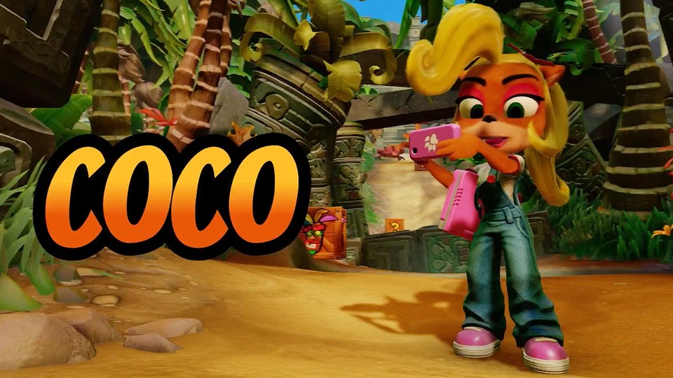 Crash Bandicoot N. Sane Trilogy - Coco-Trailer zeigt neuen spielbaren Charakter