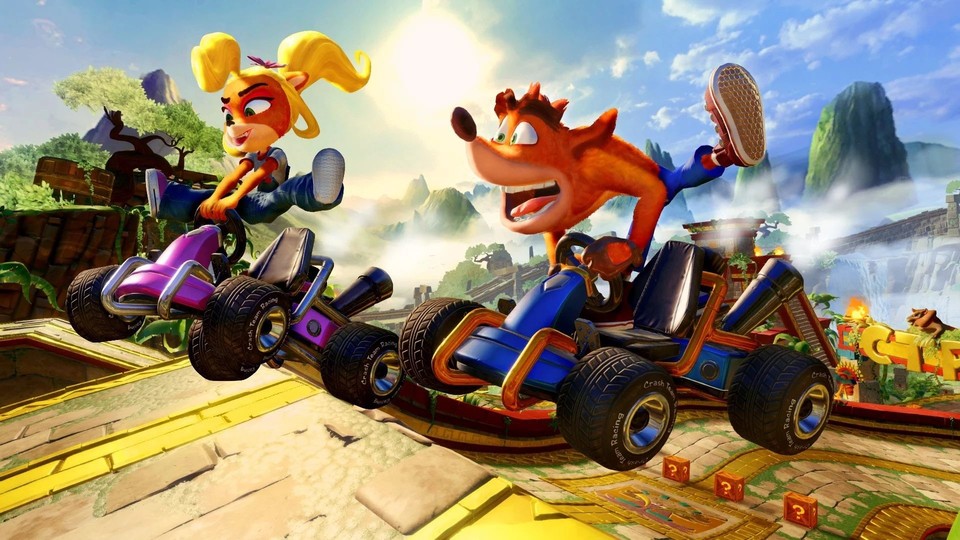 Crash Team Racing Nitro-Fueled: Spyro kommt als Fahrer ins Spiel.