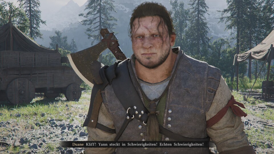 Graumähnen wie Andrew stoßen Stück für Stück wieder zu uns.