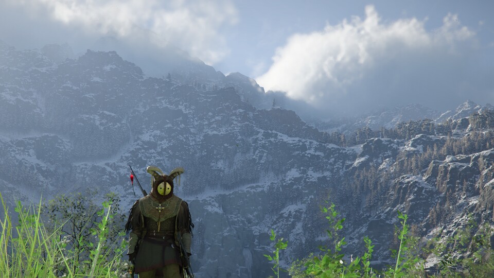 Diesen Gebirgspass gilt es zu überwinden, wenn wir einen ziemlich direkten Weg einschlagen.