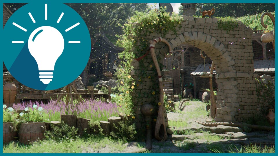 Das Dort Pororin ist ein wunderschöner Ort – wird aber gut bewacht.