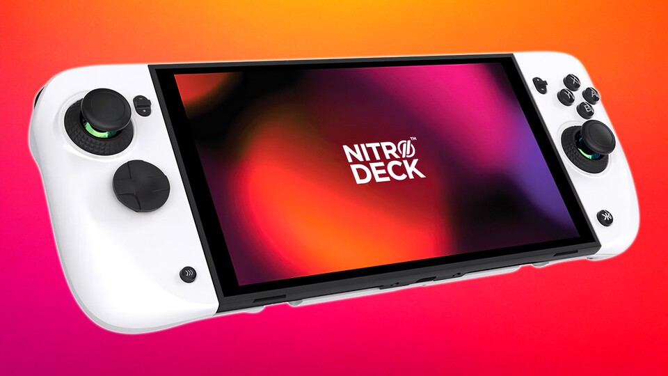 Das Nitro Deck 2 verpasst der Switch 2 das großartige Steam Deck-Äußere.