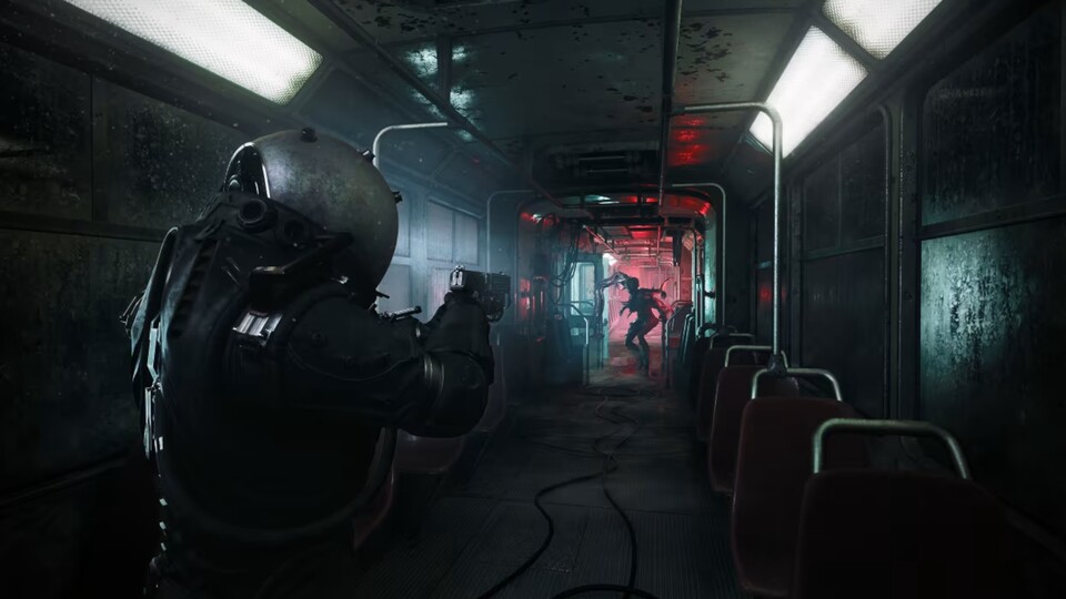 Nicht nur die Rüstung unserer Spielfigur sorgt dafür, dass Cronos angenehme Erinnerungen an Dead Space weckt, auch wenn das Setting ein ganz anderes ist.