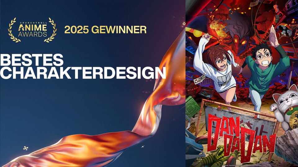 DanDaDan wurde zum Anime mit dem besten Charakterdesigns gewählt. (Bild: © Crunchyroll)