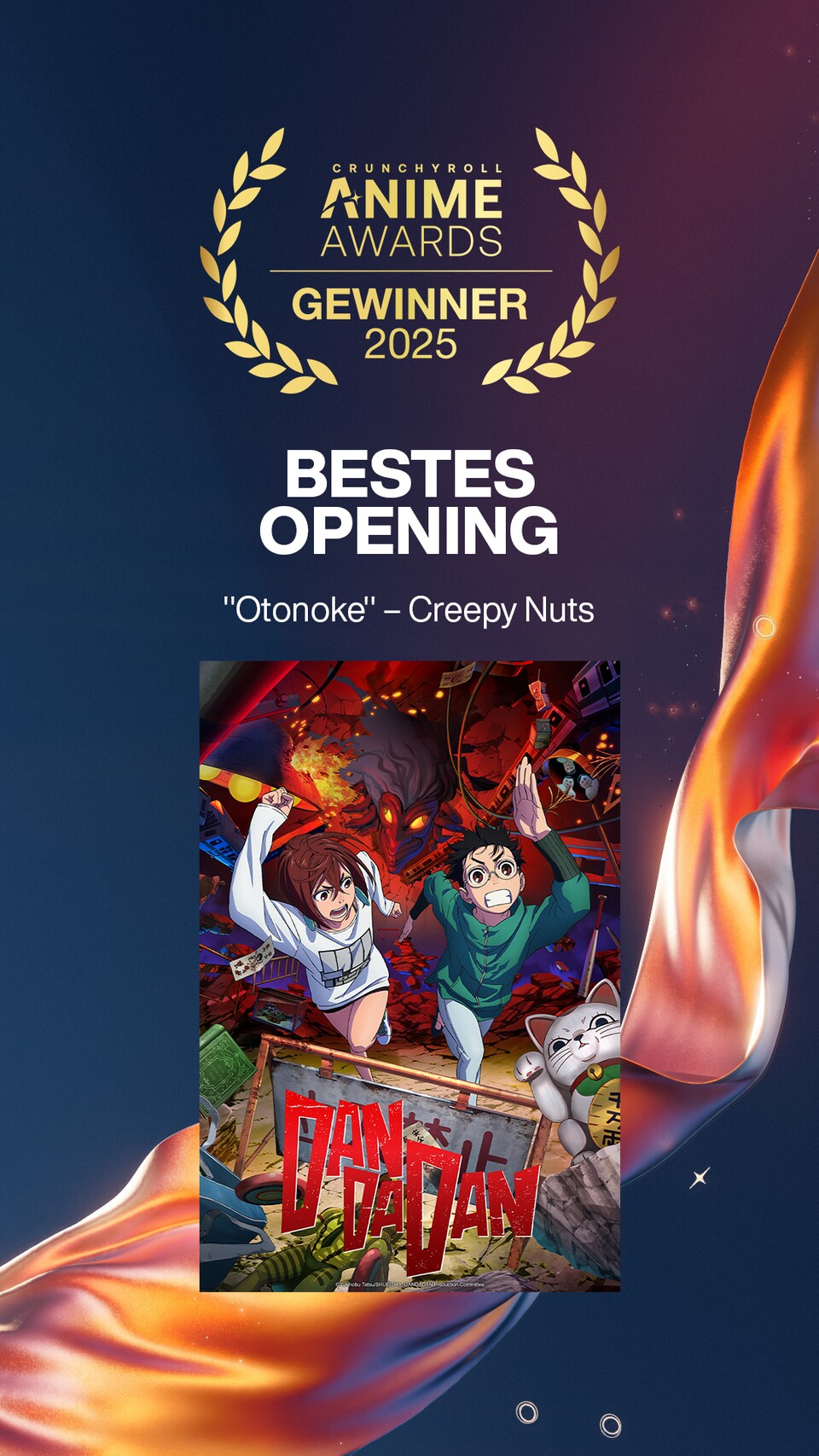 Creppy Nurts sicherte sich auch den Titel des besten Anime-Openings. (Bild: © Crunchyroll)