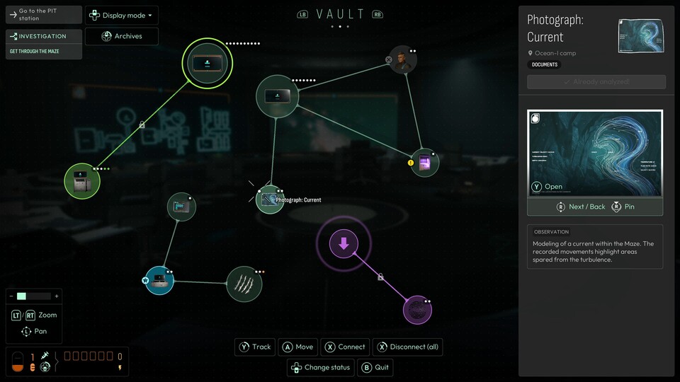 Cthulhu: The Cosmic Abyss verfügt über umfangreiche Detektivspiel- und Rätselmechaniken.