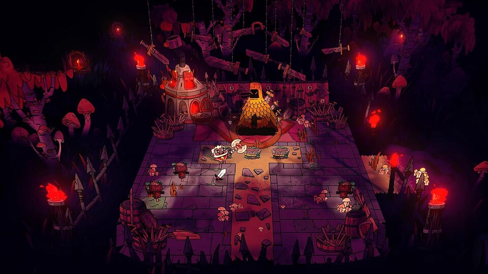 In den Dungeons findet ihr immer wieder coole und vor allem auch bessere Waffen bzw. Verbesserungen!