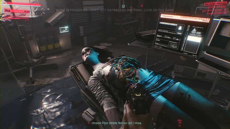 Ein Opfer der Scavengers nach getaner Arbeit (Screenshot aus der Gameplay-Demo).