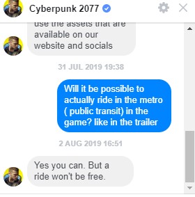 Cyberpunk 2077 Schnellreisen