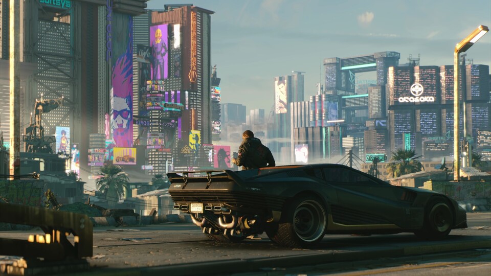 Auch Autos werden wir in Cyberpunk 2077 fahren können. Hoffentlich klingen die Straßen von Night City so gut, wie die Reddit-User auch den restlichen Sound des Spiels beschreiben.