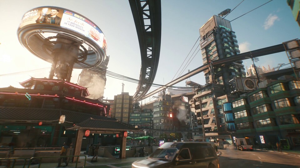 Cyberpunk 2077 zeigt im Trailer, wie euer Urlaub in Night City aussieht