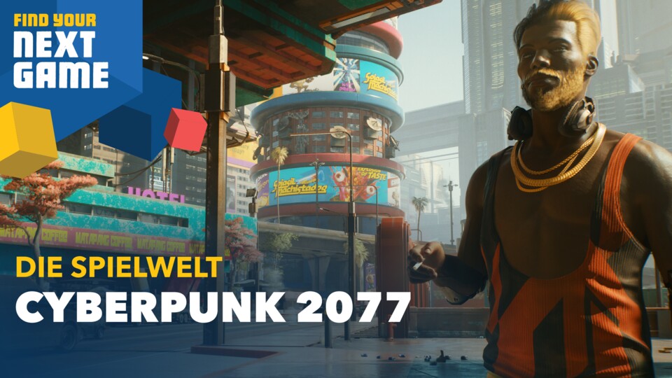 Wir stellen euch die Spielwelt von Cyberpunk 2077 genauer vor.