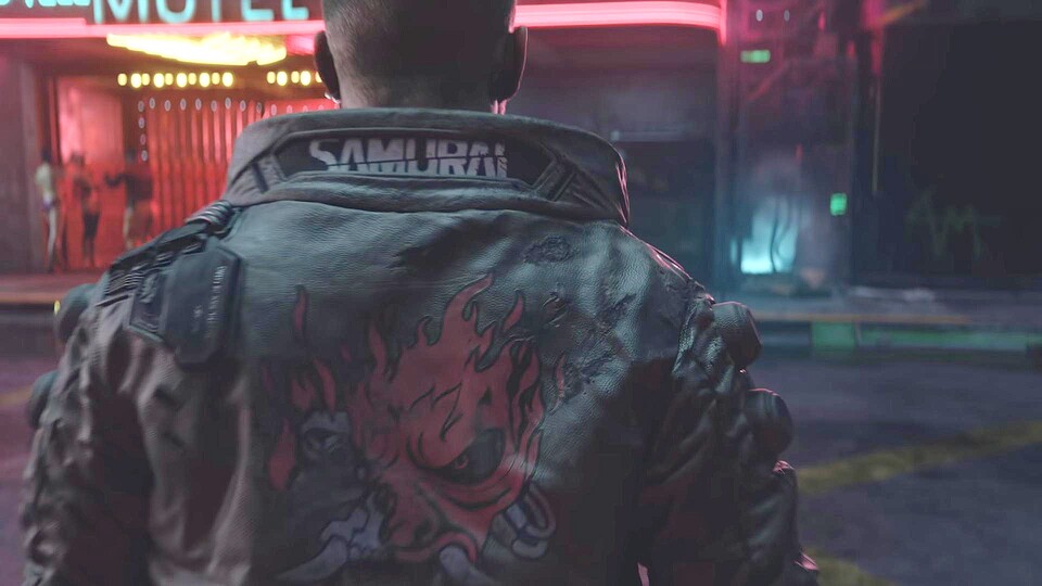 Auf der E3 2019 wurde eine Cyberpunk 2077-Jacke verschenkt, die manche Menschen jetzt überteuert im Netz anbieten.