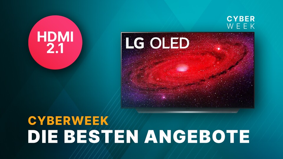 Zur Cyberweek erwarten wir Dutzende Angebote rund um die alten und neuen Konsolen - darunter 4K-TVs mit HDMI 2.1.