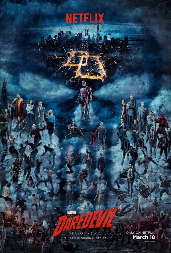 Poster zur Staffel 2 Daredevil