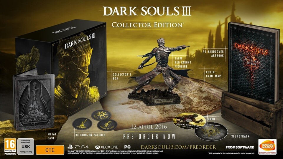 Wer sich mit Dark Souls auskennt, hat die Chance auf eine wertvolle Collector Edition.