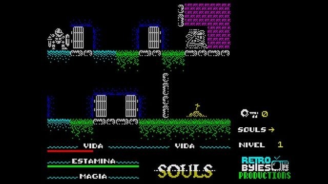 Dark Souls gibt's jetzt auch für den ZX Spectrum-Heimcomputer.