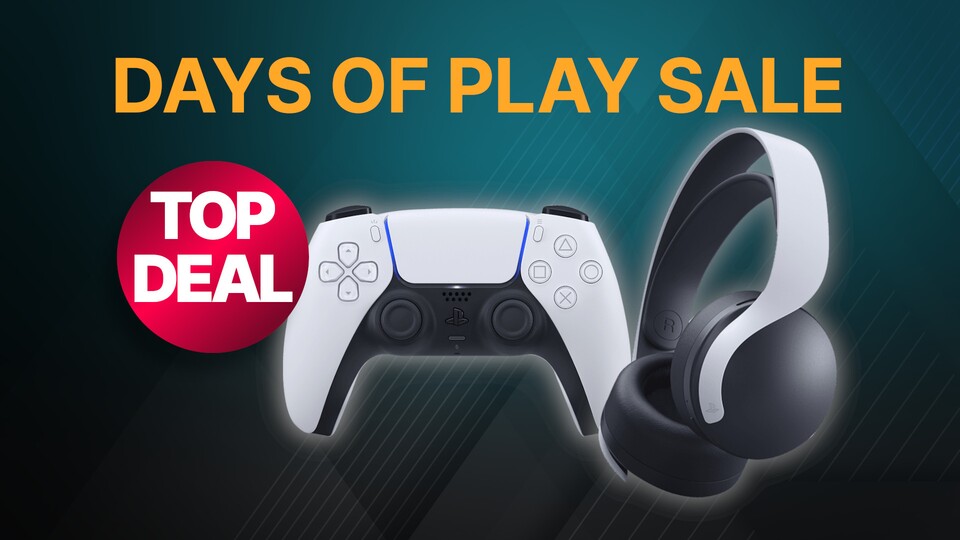 Die Days of Play bringen noch viele weitere Deals für PS4 und PS5. Unter anderem bekommt ihr den Sony DualSense PS5-Controller und das Sony Pulse 3D Headset günstiger.