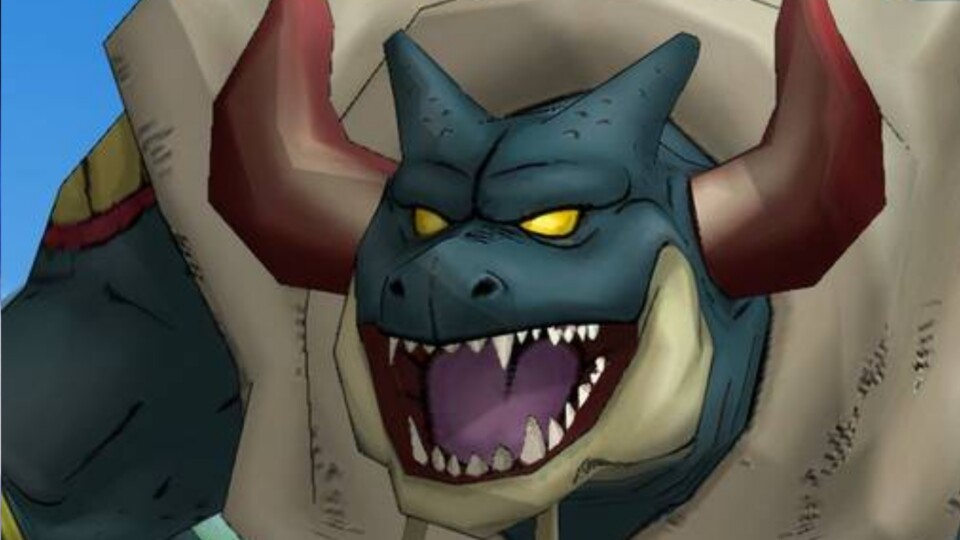 Bongo gilt zwar als Drache, aber hat keine Flügel und kann nicht somit fliegen. (© Akira Toriyama, Shueisha, Bird Studio NTL Inc. )