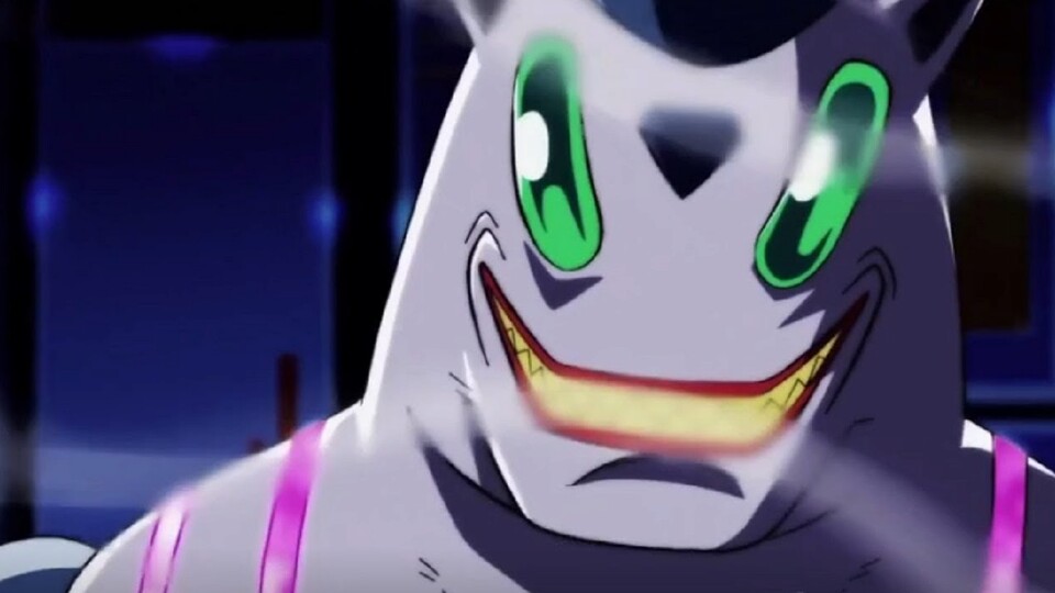 Nigrissi wurde für die Teilnahme am Turnier der Macht in Dragon Ball super modifiziert. (© Akira Toriyama, Shueisha Toei Animation)