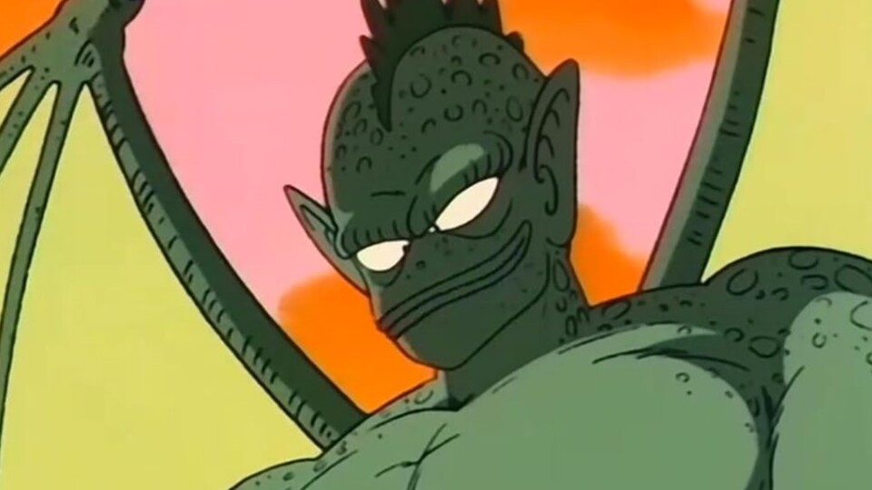 Tamburin hatte Spaß daran, Menschen zu quälen und sah sie mehr als Insekten. (© Akira Toriyama, Shueisha Toei Animation)