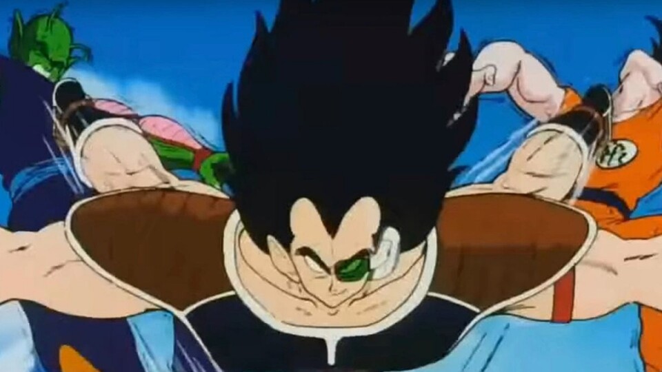 Radditz war weitaus stärker als Piccolo und Son Goku zusammen. (© Akira Toriyama Toei Animation)
