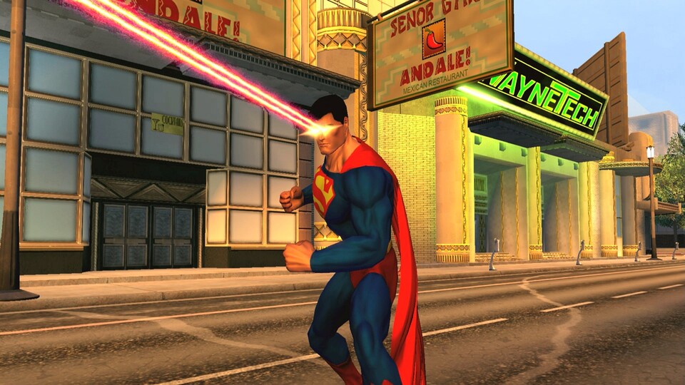 Im MMO DC Universe Online tritt Superman als Mentor für neue Spieler-Helden auf.