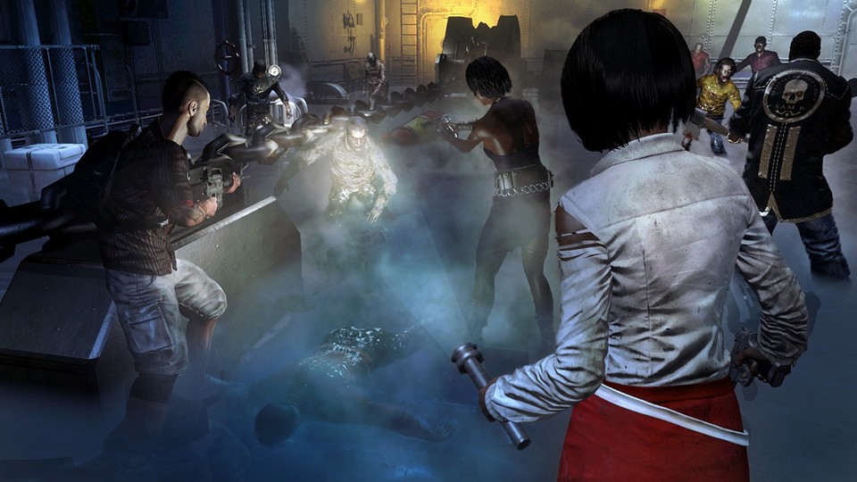 Das Heldenteam des ersten Spiels wird in Dead Island: Riptide um eine neue Figur erweitert, allerdings können im Koop weiter maximal 4 Spieler antreten.