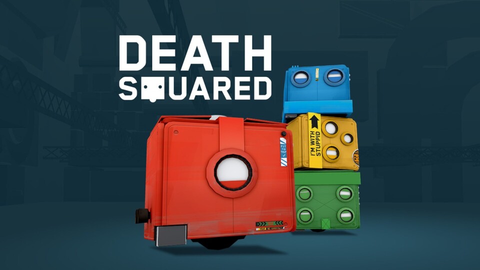 Death Squared ist ein raffiniertes Knobelspiel, das auch eine Story bietet.