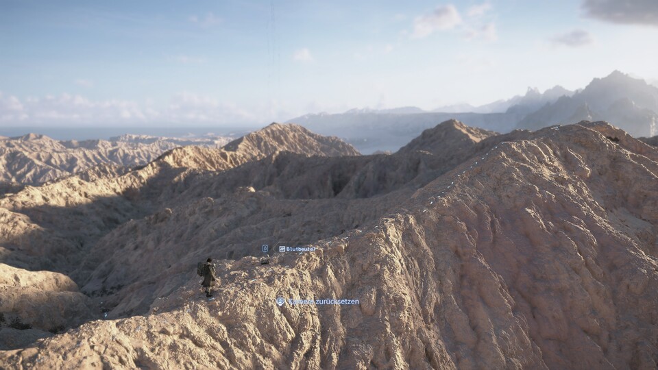 Death Stranding 2 beeindruckt optisch durch seine weiten, offenen Landschaften.