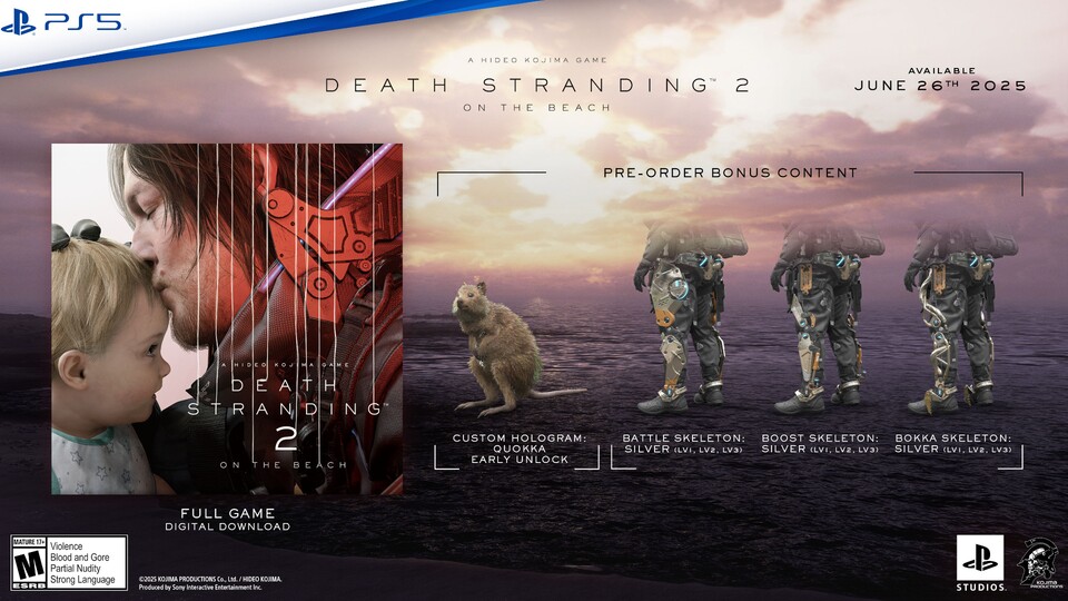 Death Stranding 2: Das Kurzschwanzkänguru ist der niedlichste Pre-order-Bonus, den wir seit langem in einem PS5-Spiel gesehen haben.