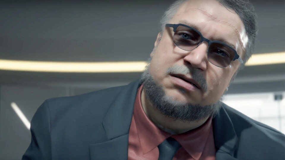 Guillermo del Toro taucht selbst sogar in Death Stranding auf, die Verbindung ist also kein großes Wunder.