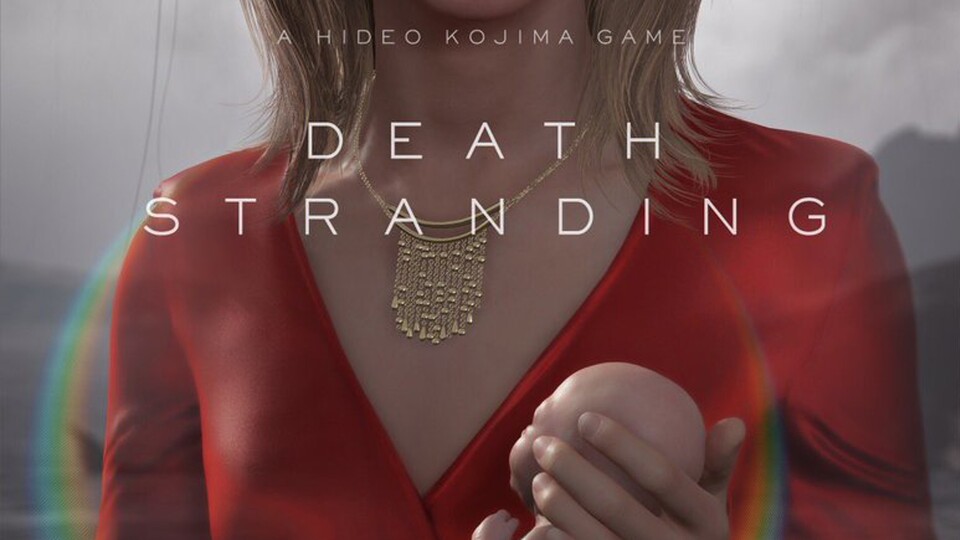 Death Stranding: Lindsay Wagner trägt eine sehr spezielle Halskette auf dem Poster und im Trailer.
