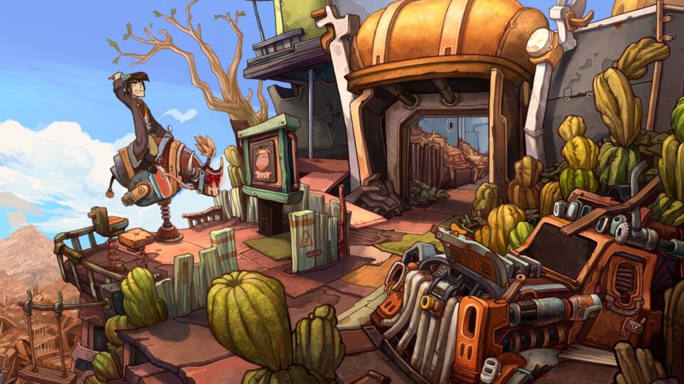 Deponia ist das größte Müllspiel aller Zeiten. Glückwunsch, Rufus!