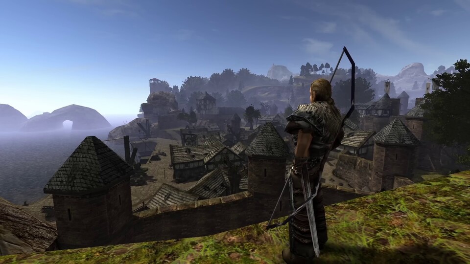 Die Welt von Gothic 2 ist relativ kompakt, aber dafür lebendig und prall gefüllt mit Details und Geheimnissen.