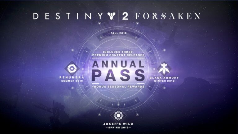 Destiny 2: Forsaken Annual Pass