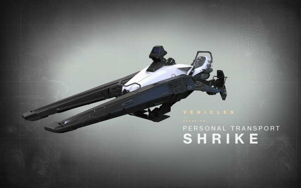 Das »Shrike« dient Destiny-Spielern als Transportmittel.