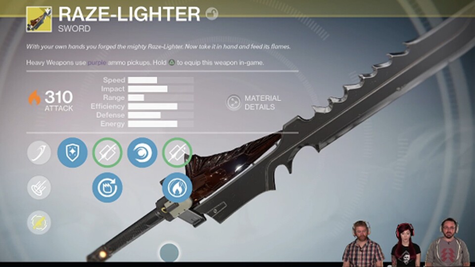 Schwerter sind ein komplett neuer Waffentyp in Destiny.