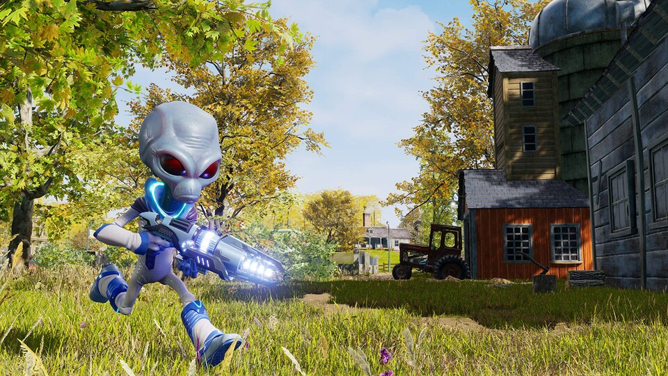 Auch das Remake von Destroy All Humans! darf vorab ausprobiert werden.