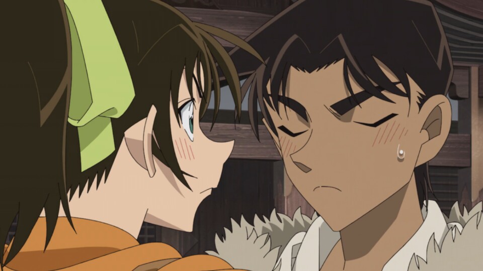 Sogar nach über 25 Jahren sind Kazuha und Heiji immer noch kein offiziellen Liebespaar. (Bild: © TMS Entertainment)