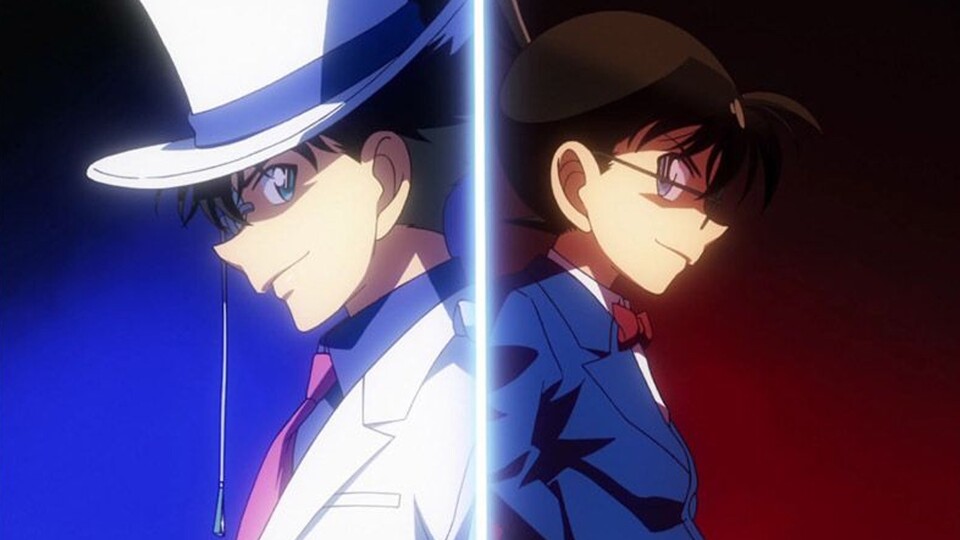 ConanShinichi und Kaito Kid verraten uns ihre Lieblingsanimes. (Bild: © Gosho Aoyama, Shogakukan TMS Entertainment)