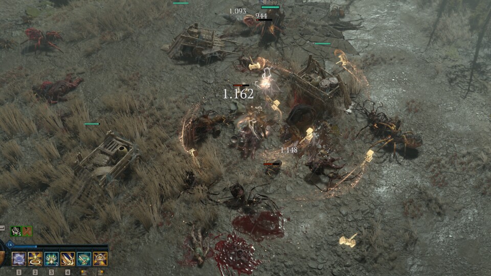 Der klassische Hammerdin feiert sein Comeback und räumt damit gerade am Anfang ordentlich auf.