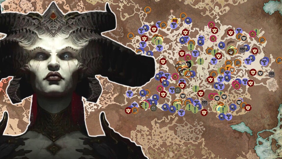 Für Diablo 4 gibt es bereits eine interaktive Karte mit zahlreichen Einträgen.