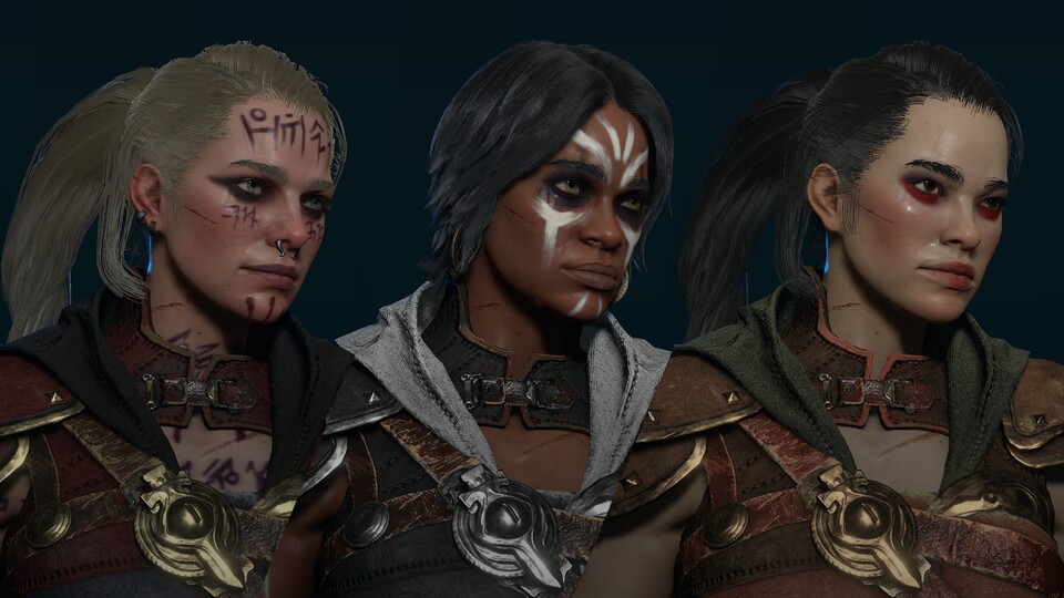 Diablo 4 bringt zum ersten Mal die Möglichkeit mit, die Spielfiguren an die eigenen Vorstellungen anzupassen, und zwar nicht nur durch gefärbte Rüstungen und Klamotten.