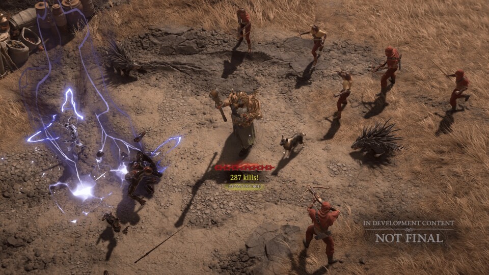 Je mehr ihr tötet, desto mehr Erfahrung bekommt ihr. Mit den passenden Waffen gibt es dann auch Boni.