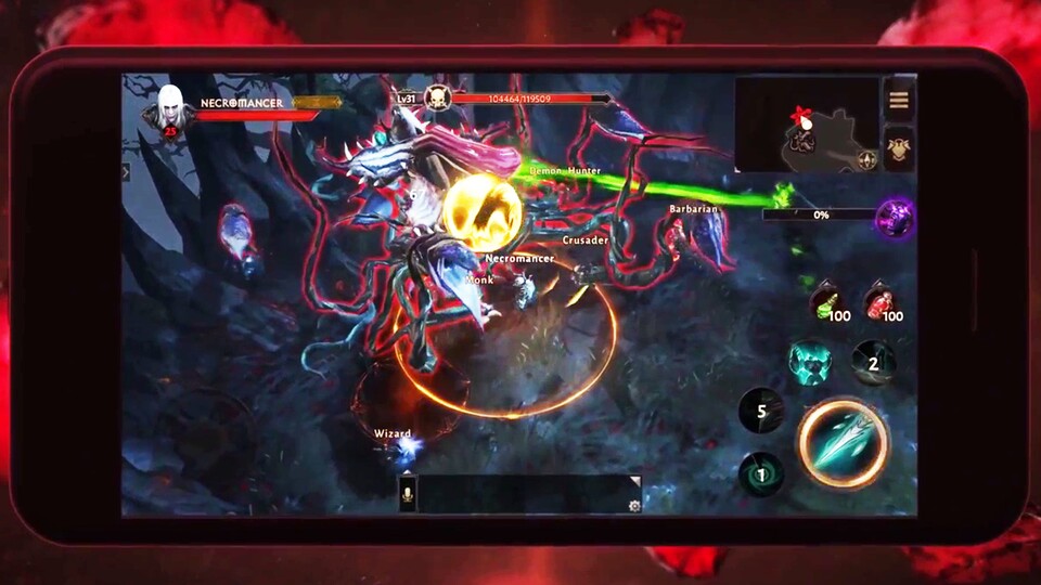 when was diablo immortal revealed to be mobile only