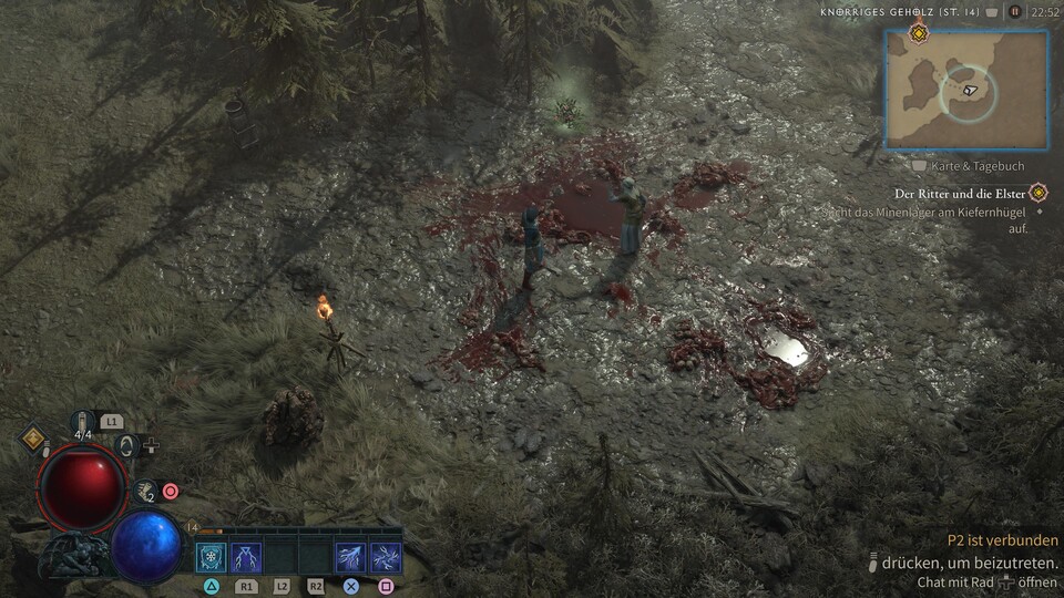 Falls ihr euch in Diablo 4 stürzen wollt, solltet ihr Blut sehen können.
