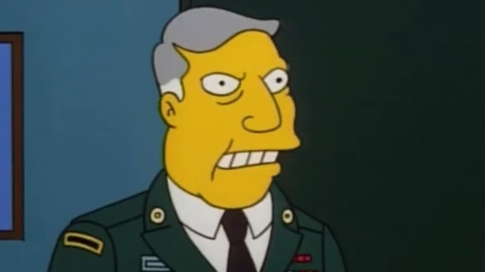 Das ist der echte Kriegsveteran Seymour Skinner.